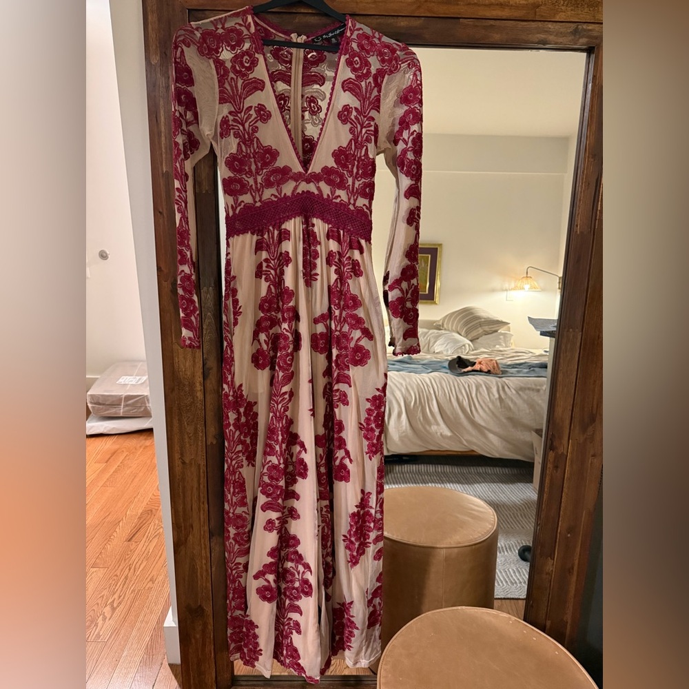 For Love And Lemons Temecula Floral Lace Dress